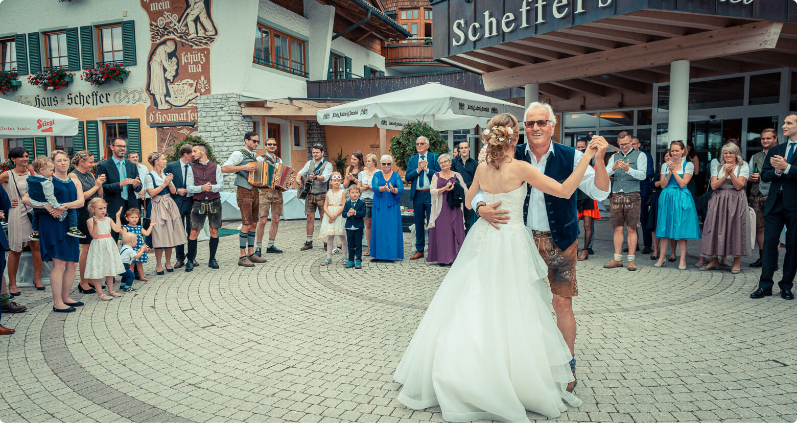 Hochzeit im 4* Sterne Hotel Scheffer in Altenmarkt im Pongau, Salzburgerland