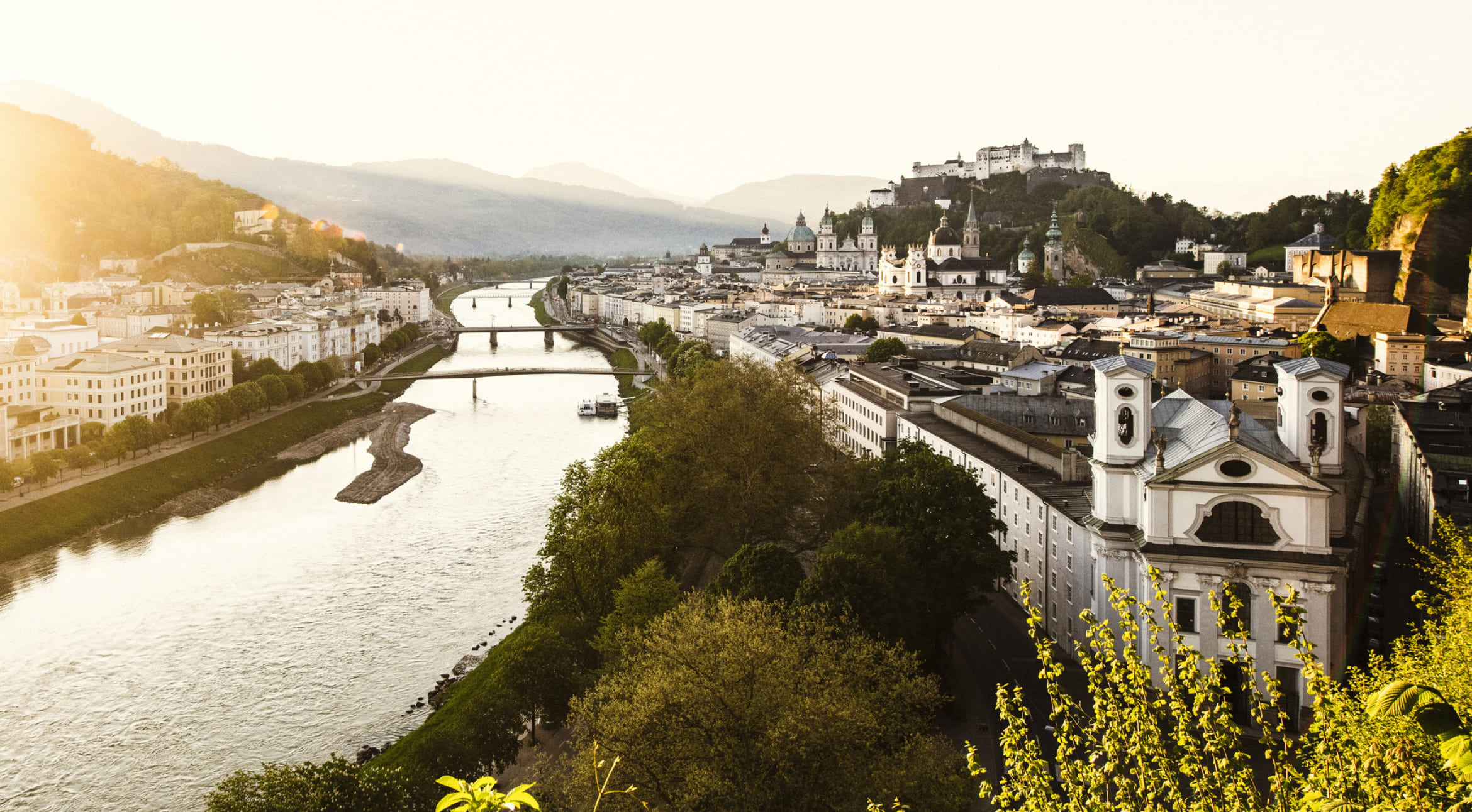 Panoramabild Stadt Salzburg © Salzburger Land Tourismus - Markus Berger